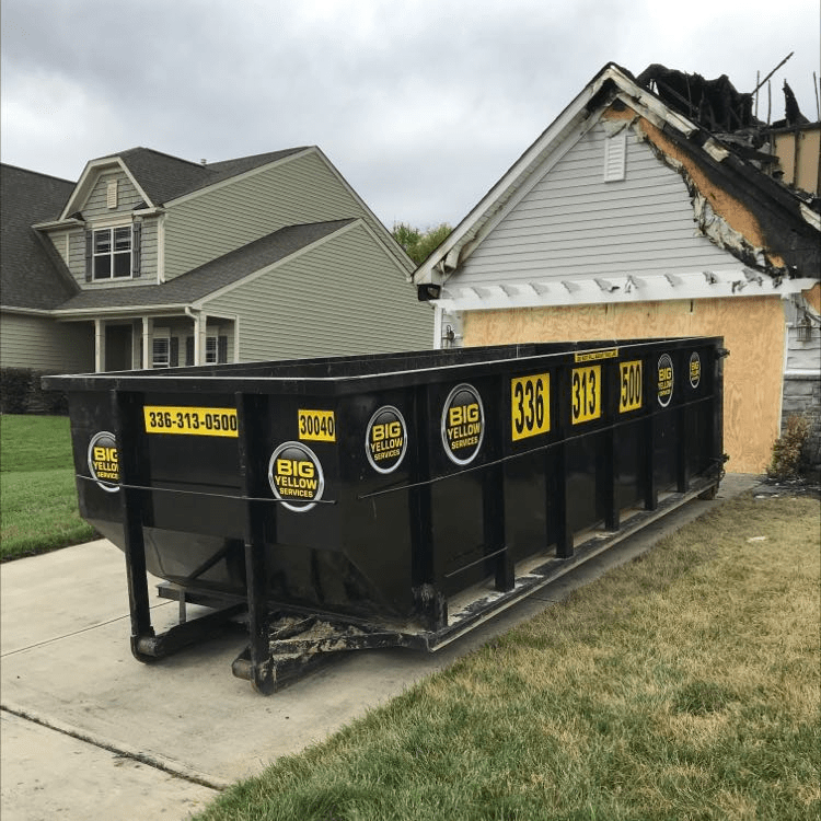 Dumpster Rental Customer Photos in Whitsett